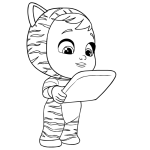 Crybaby coloring book pages