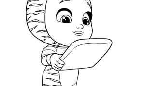 Crybaby coloring book pages