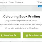 Print on demand coloring books