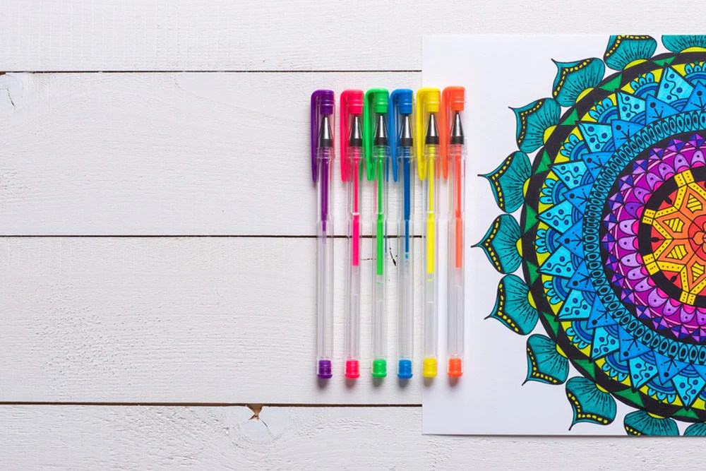 Print on demand coloring books